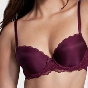 VS Dream Angela Lightly Lined Demi Bra NEW